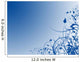 Floral Corner Wall Decal
