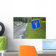 British No through Road Wall Decal