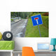 British No through Road Wall Decal