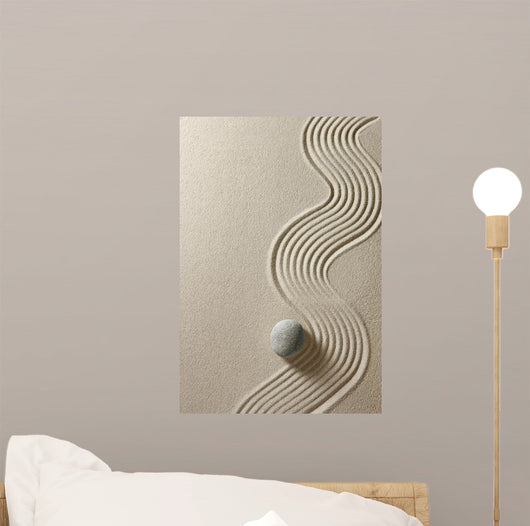 Zen Stone Wall Decal