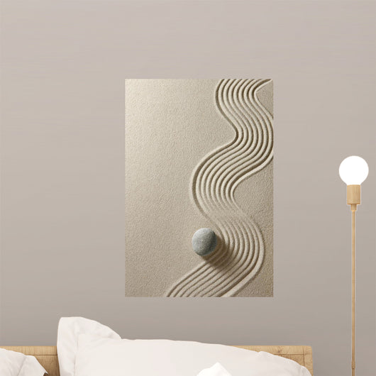 Zen Stone Wall Decal