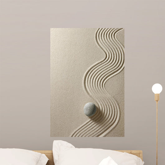 Zen Stone Wall Decal