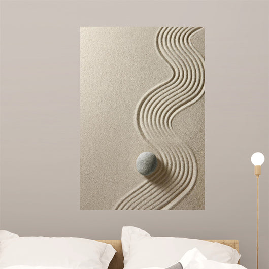 Zen Stone Wall Decal