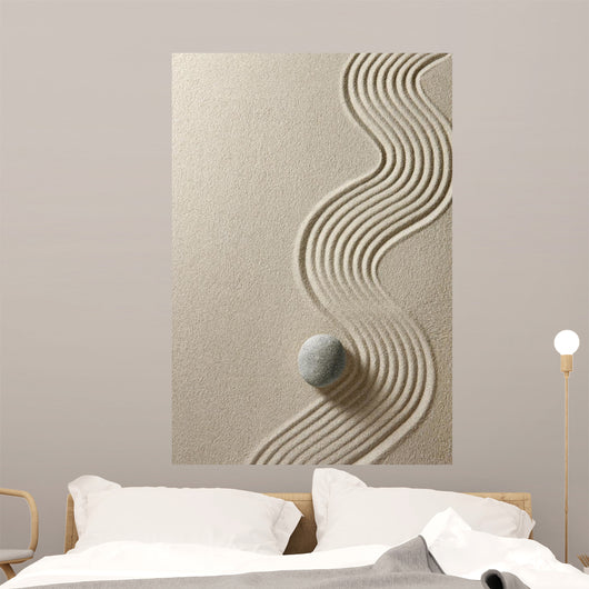 Zen Stone Wall Decal