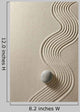 Zen Stone Wall Decal