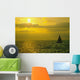 Sailboat Ocean Sunset Wall Decal