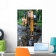 Road Construction Tractor Excavator Wall Decal