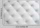 Texture White Leather Wall Decal