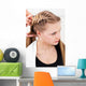 Hair Styling Wall Decal