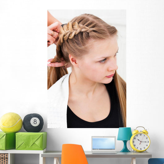 Hair Styling Wall Decal