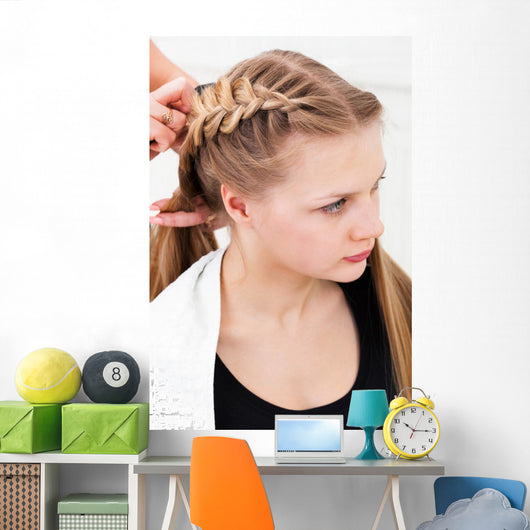 Hair Styling Wall Decal