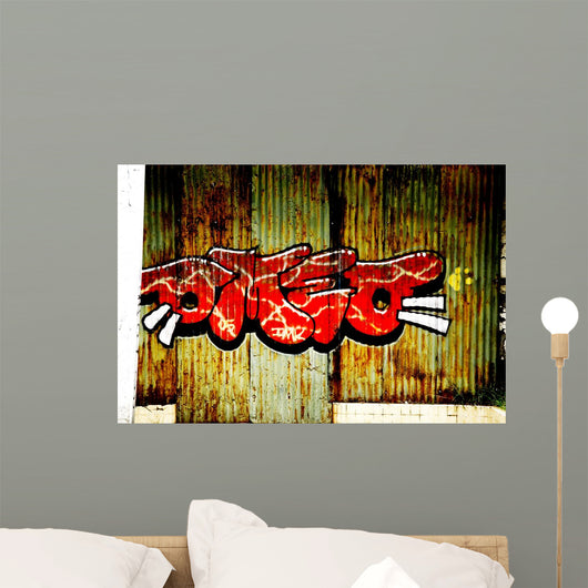 Tag Wall Decal
