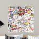 Grunge Textured Wall Decal