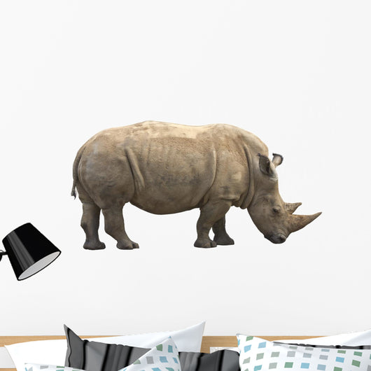 African Rhino Wall Decal