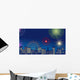 Bill Street Fireworks Horizontal Wall Decal