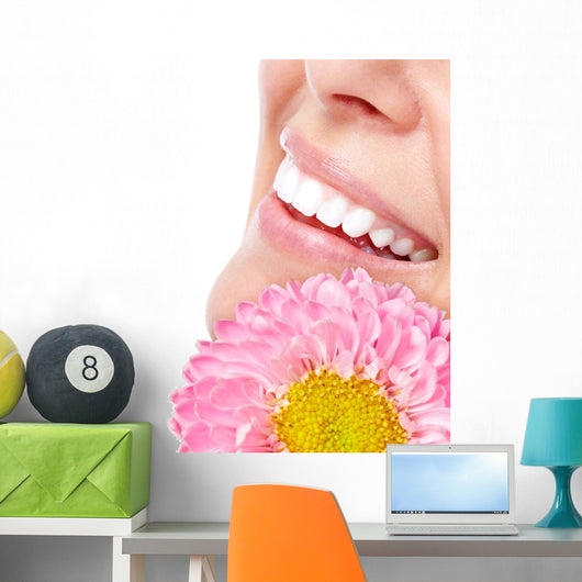 Beautiful Woman Face Wall Decal