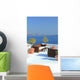 Santorini Village Terasse Sea Wall Decal