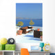 Santorini Village Terasse Sea Wall Decal