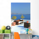 Santorini Village Terasse Sea Wall Decal
