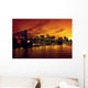 Brooklyn Bridge and Manhattan Wall Decal