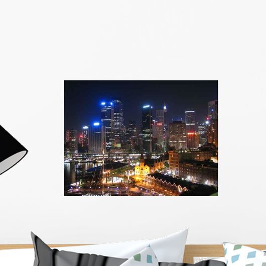 Sydney Night Wall Decal