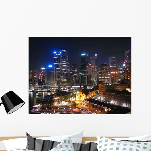 Sydney Night Wall Decal