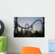 Roller Coaster Sunset Wall Decal