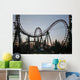 Roller Coaster Sunset Wall Decal