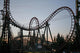 Roller Coaster Sunset Wall Decal