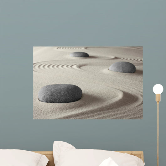 Japanese Zen Garden Wall Decal