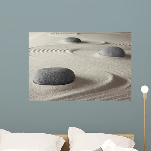 Japanese Zen Garden Wall Decal