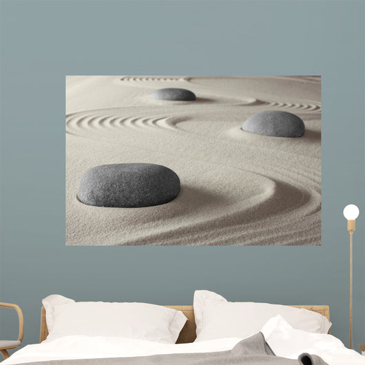 Japanese Zen Garden Wall Decal