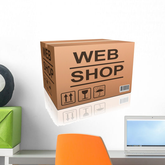 Web Shop Icon Wall Decal