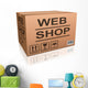 Web Shop Icon Wall Decal