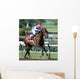 Race Horse Sprinting Wall Decal