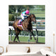 Race Horse Sprinting Wall Decal