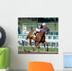 Race Horse and Jockey Racing Wall Decal