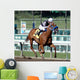 Race Horse and Jockey Racing Wall Decal