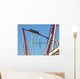 Roller Coaster Going up Wall Decal