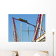 Roller Coaster Going up Wall Decal