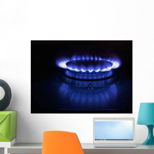 Gas Torch Wall Decal