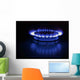 Gas Torch Wall Decal