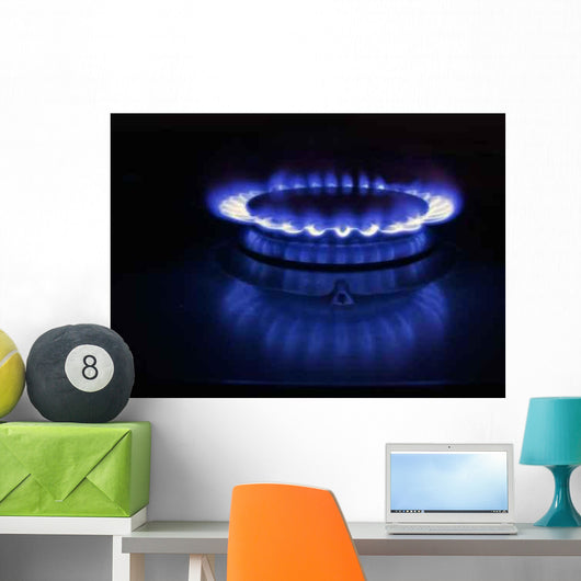 Gas Torch Wall Decal