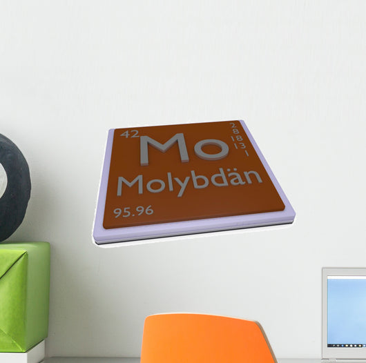Molybdenum Wall Decal