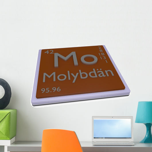 Molybdenum Wall Decal