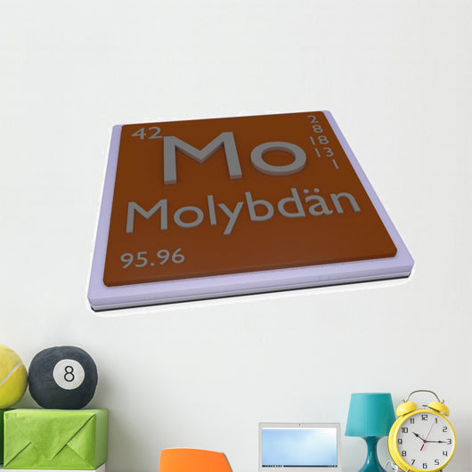 Molybdenum Wall Decal