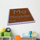 Molybdenum Wall Decal