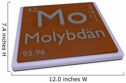 Molybdenum Wall Decal