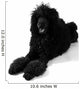 Poodle Lying Wall Decal