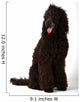 Poodle Sitting 2 Wall Decal